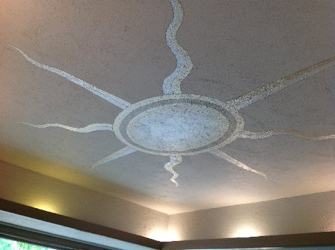 SH 12 Carolyn Grove Dining room Ceiling Mural